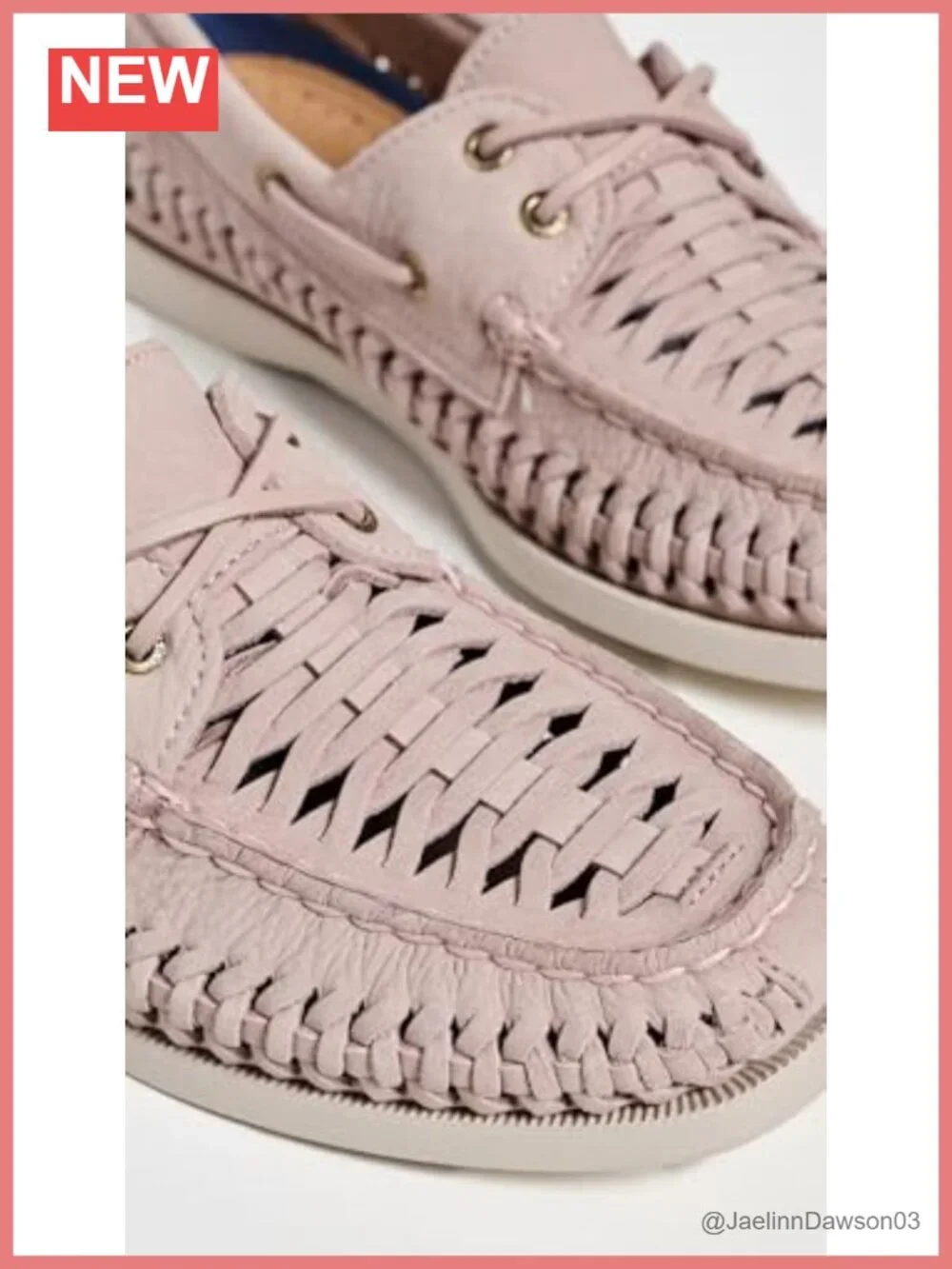 Sperry Women's Eye Woven Loafers Flat Casual Slip-On